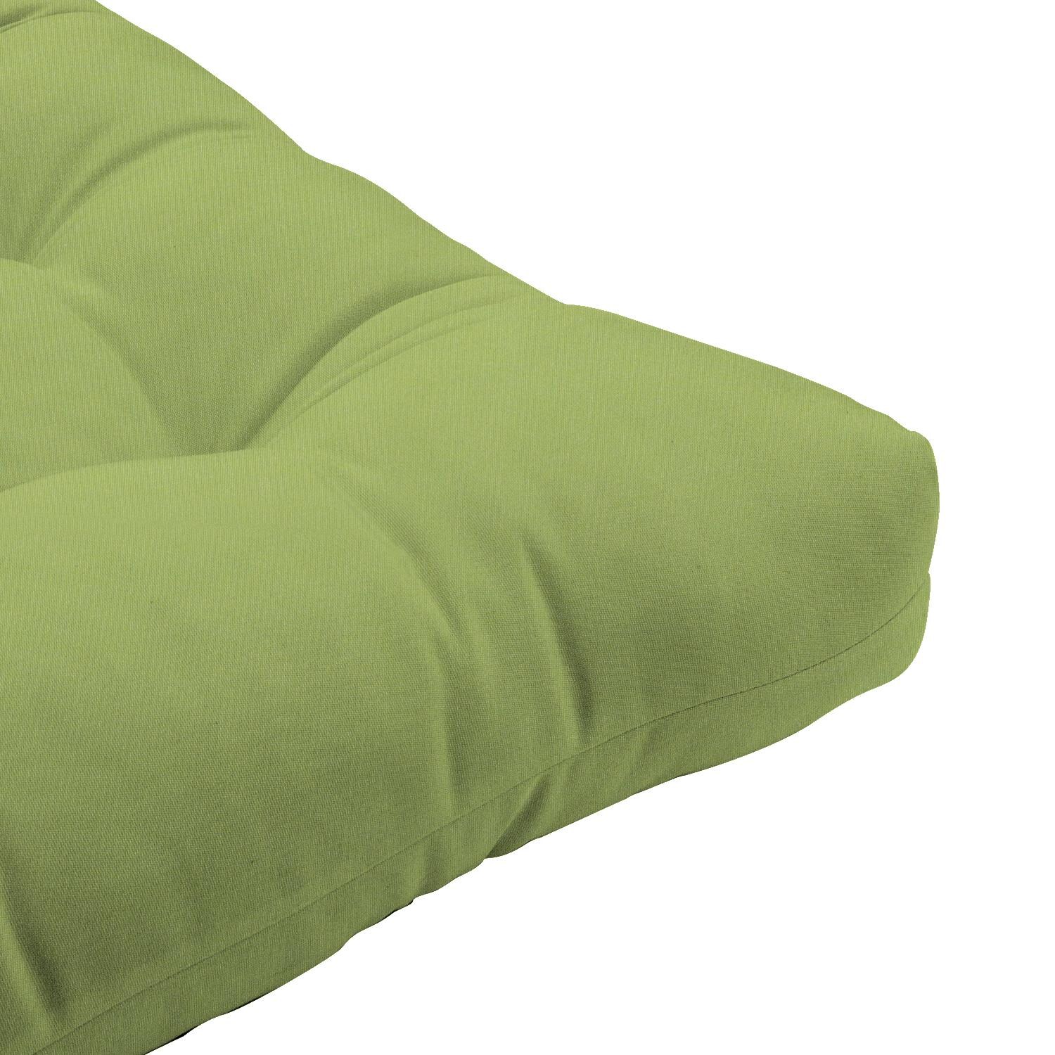 Sunbrella Canvas Ginkgo Extra Long Outdoor Replacement Chaise Lounge Cushion By UltimatePatio.com - Corner Detail thumbnail