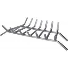 UniFlame 30-Inch Stainless Steel Bar Fireplace Log Grate - C-7730 image