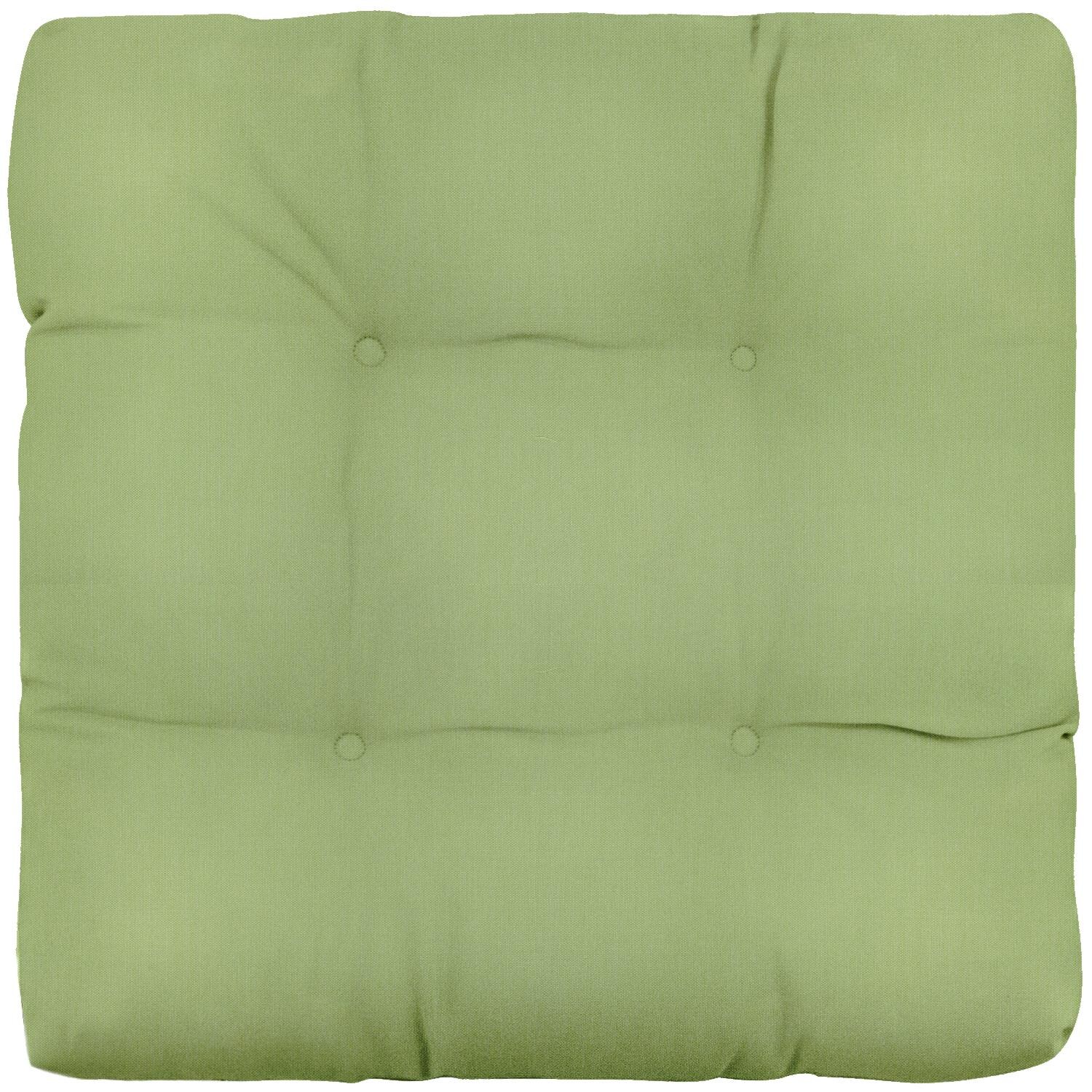 Sunbrella Canvas Parrot Extra Large Outdoor Replacement Seat Cushion By UltimatePatio.com - Top View thumbnail