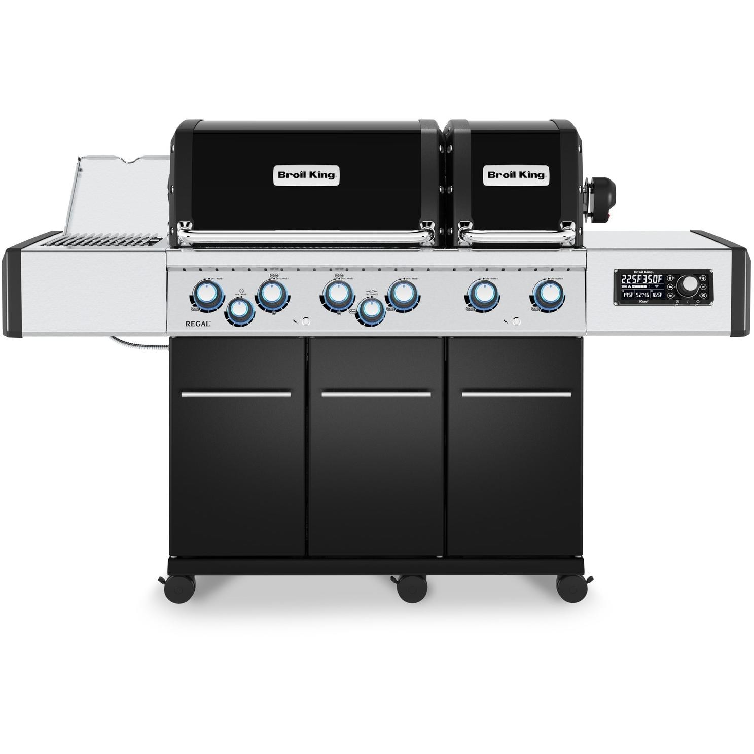 Broil King Regal Q 690 Pro IR 6 Burner Propane Grill - Black - 689244