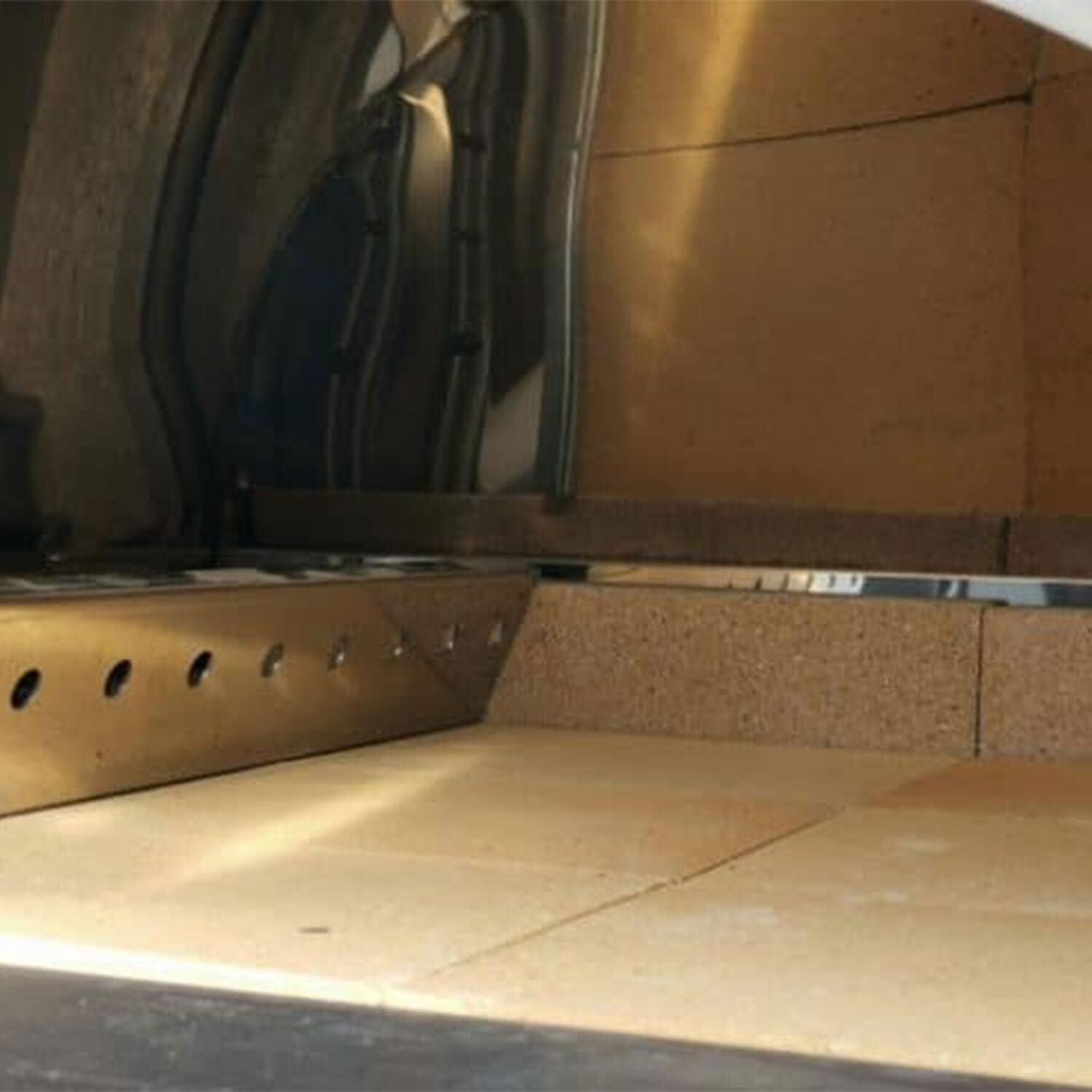 XO Appliance XOPIZZA2FSCA PIZZA2 Wood-Fired Pizza Oven in Carbona - Interior - Before Use - Detail thumbnail