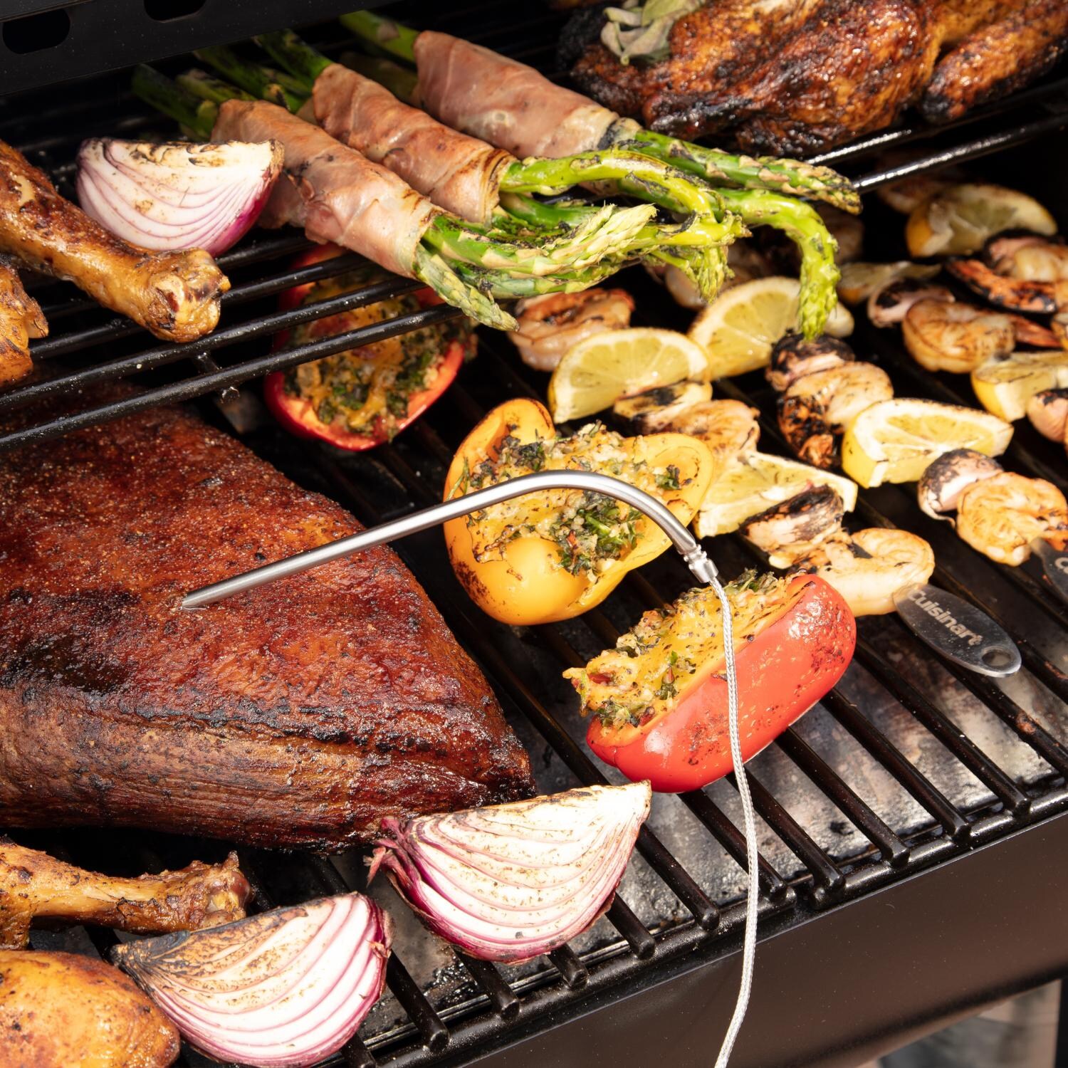 Cuisinart CPG-465 45-Inch Wood Pellet Grill & Smoker - Temperature Probe thumbnail