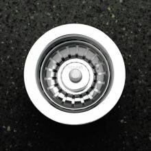 Blanco Decorative 3 1/2-Inch Basket Strainer - Chrome - 440007 image
