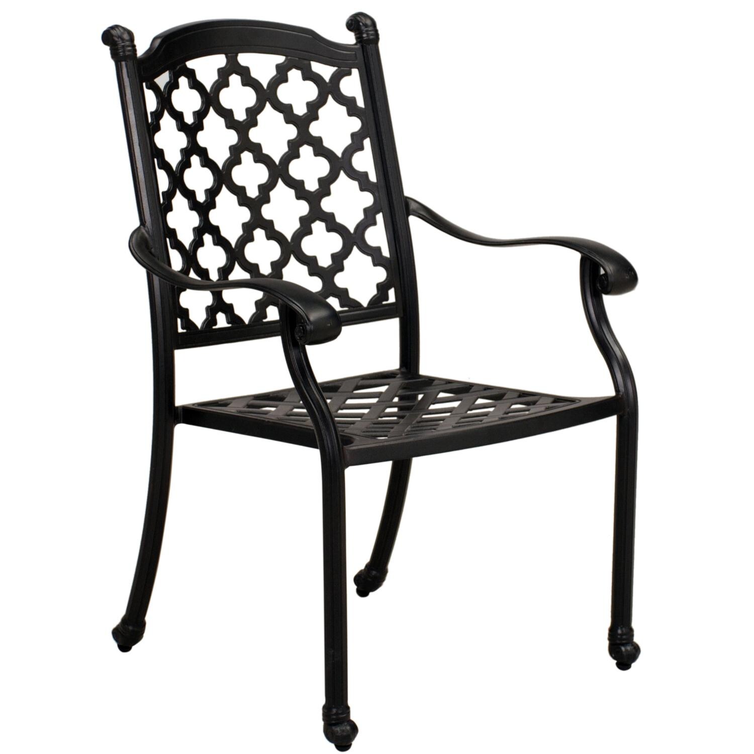 Darlee 201650-9PC-30SL Madison Cast Aluminum Dining Arm Chair - Frame thumbnail