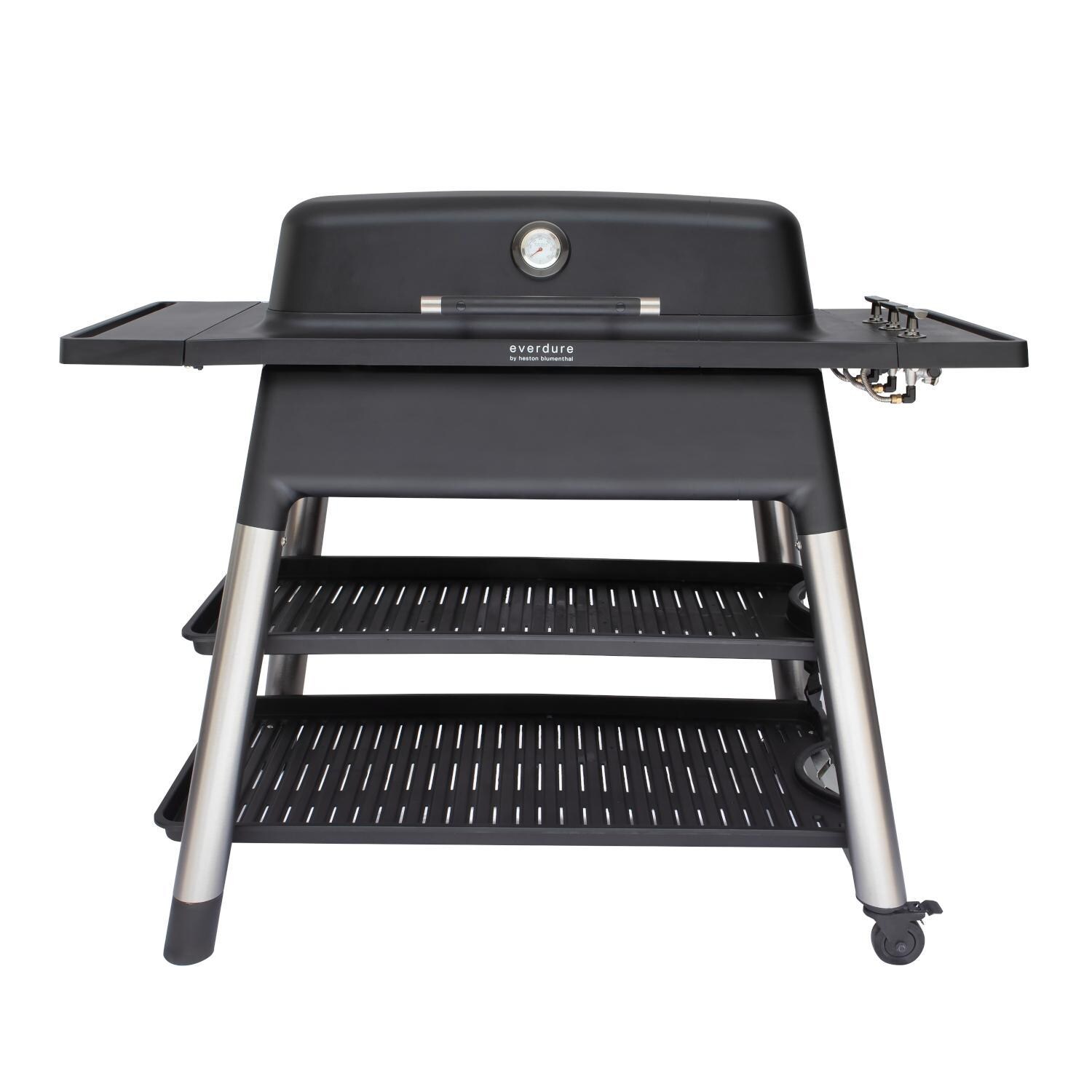 Everdure FURNACE 52-Inch 3-Burner Propane Gas Grill With Stand - Black - HBG3BUS