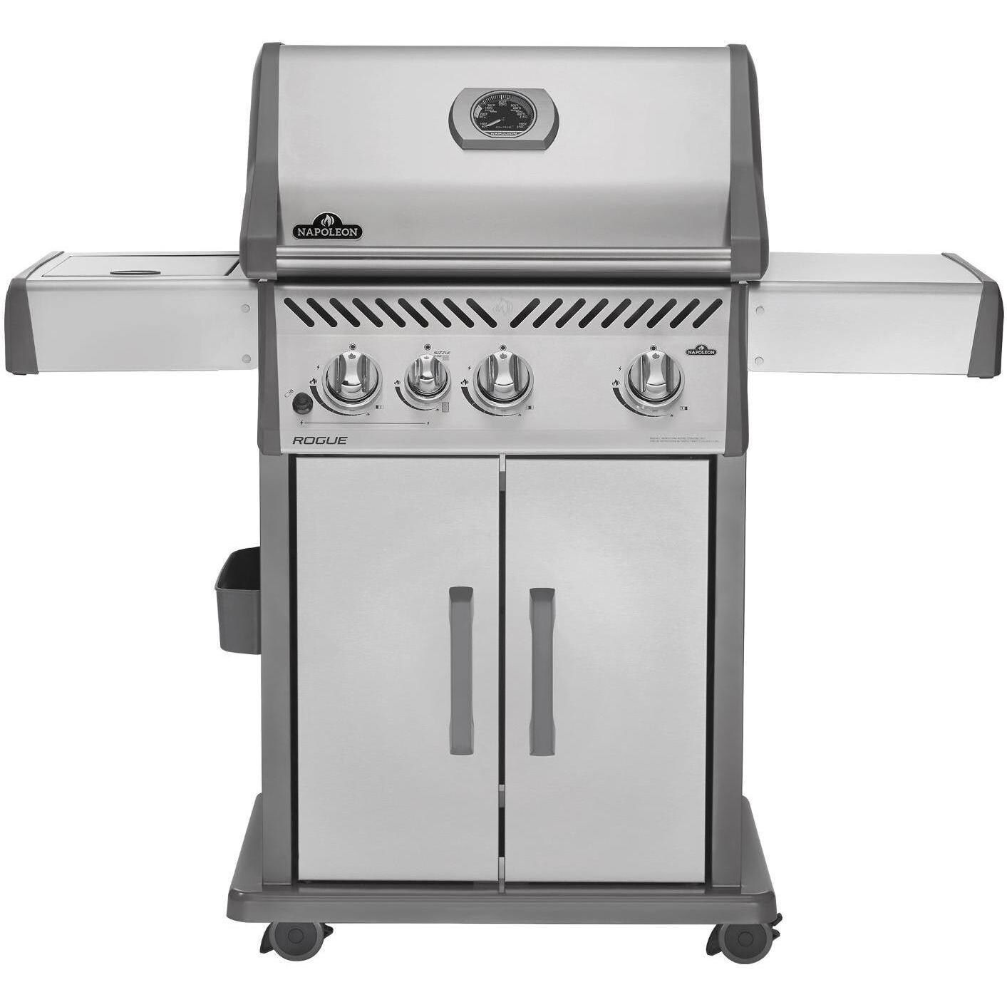 Napoleon Rogue 425 Propane Gas Grill With Infrared Side Burner thumbnail