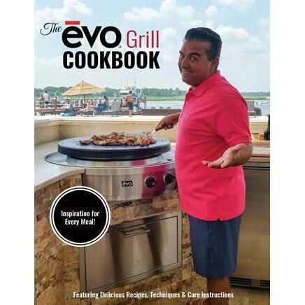 EVO 10-0002-LP-C Professional Wheeled Cart Flattop Propane Gas Grill w/ Non-Stick Ceramic Clad Coating - Cookbook - Detail thumbnail
