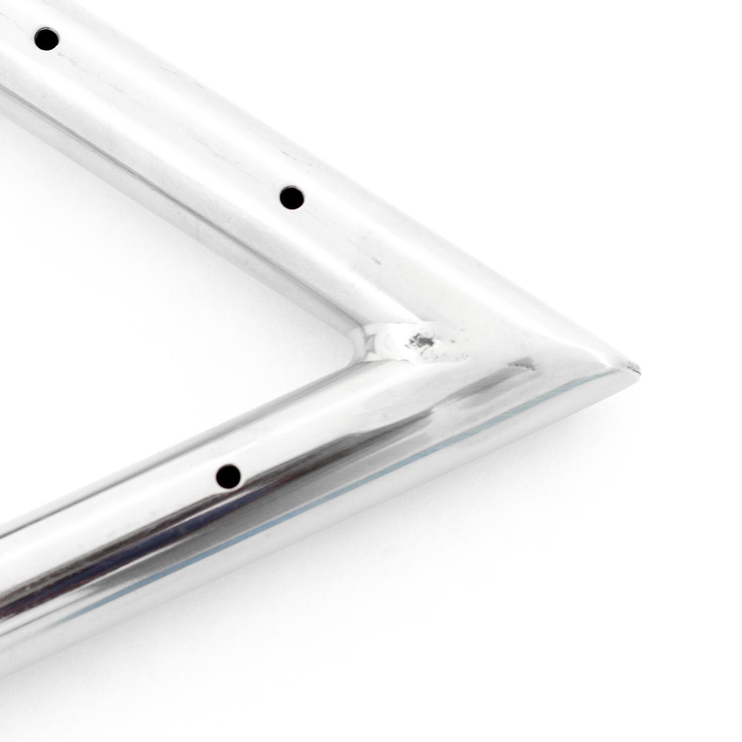  BBQGuys Signature Series 30-Inch Natural Gas Triangle Burner - Stainless Steel - Detail thumbnail