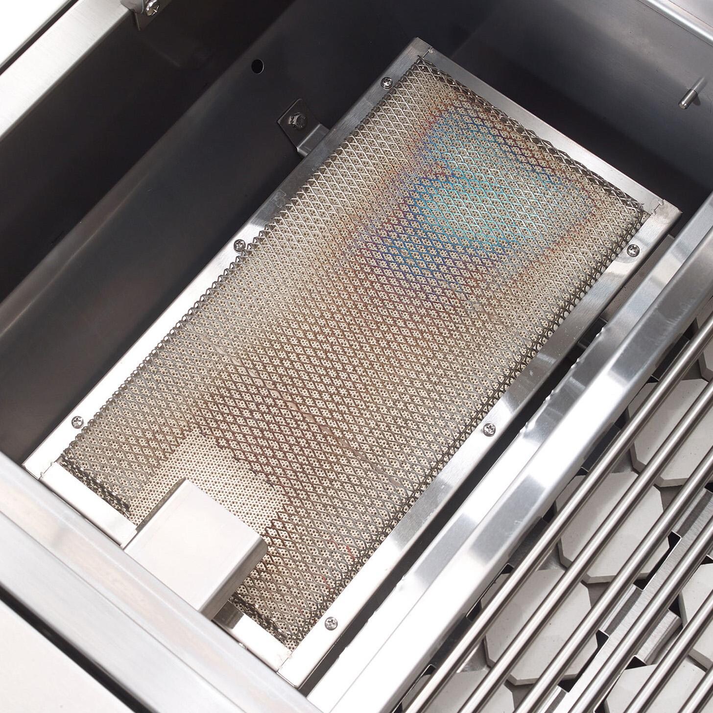 Vintage VBQ42SZG-L-1-KIT 42 Inch Liquid Propane Gas Grill with Sear Zone and 2-Door Cart - Sear Zone - Detail thumbnail