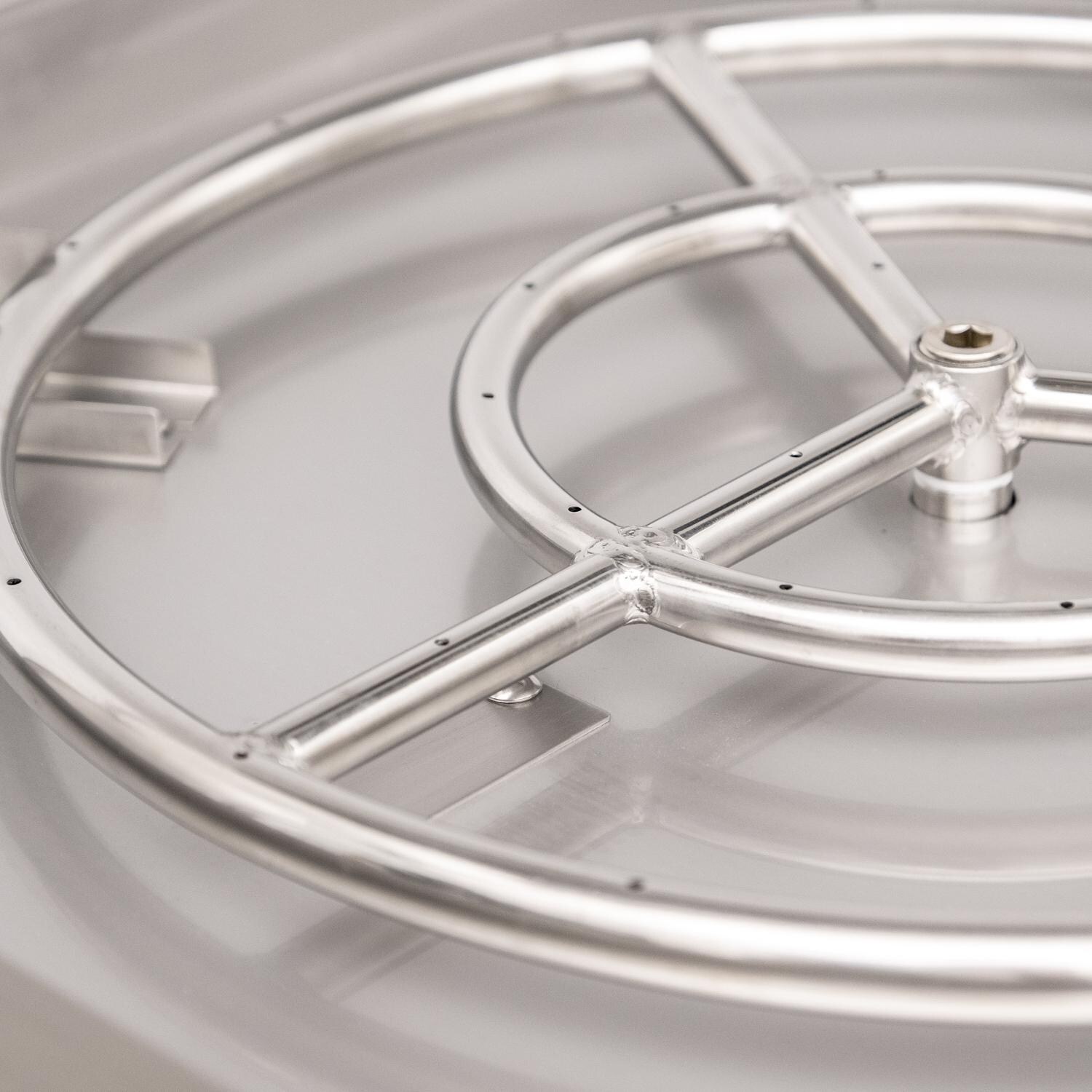 Lakeview Outdoor Designs Challenger 36-Inch Fire Pit Table - Burner thumbnail