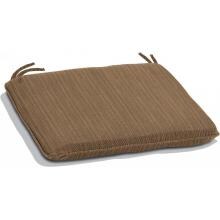Sunbrella Dupione Walnut Medium Outdoor Replacement Adirondack Chair Cushion W/ Knife Edge By Oxford Garden image