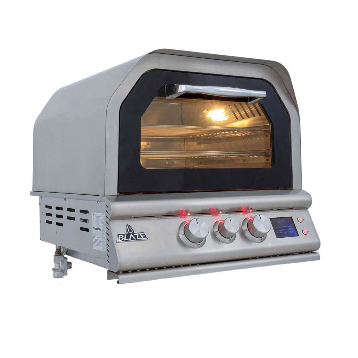 Blaze BLZ-LTE3OVN-LP 26-in Propane Outdoor Oven - White Background thumbnail