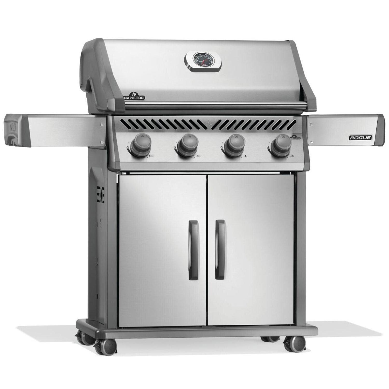 Napoleon R525PSS-2 Rogue 525 Propane Gas Grill - Stainless Steel - Right Angle - White Background thumbnail