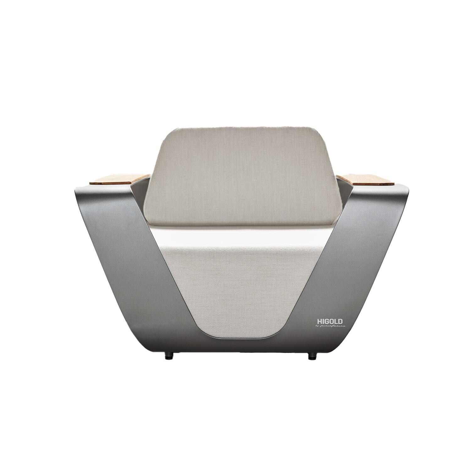 HIGOLD 2042S/104/1122 ONDA Outdoor Loveseat Seating Set - Chair - Back View thumbnail