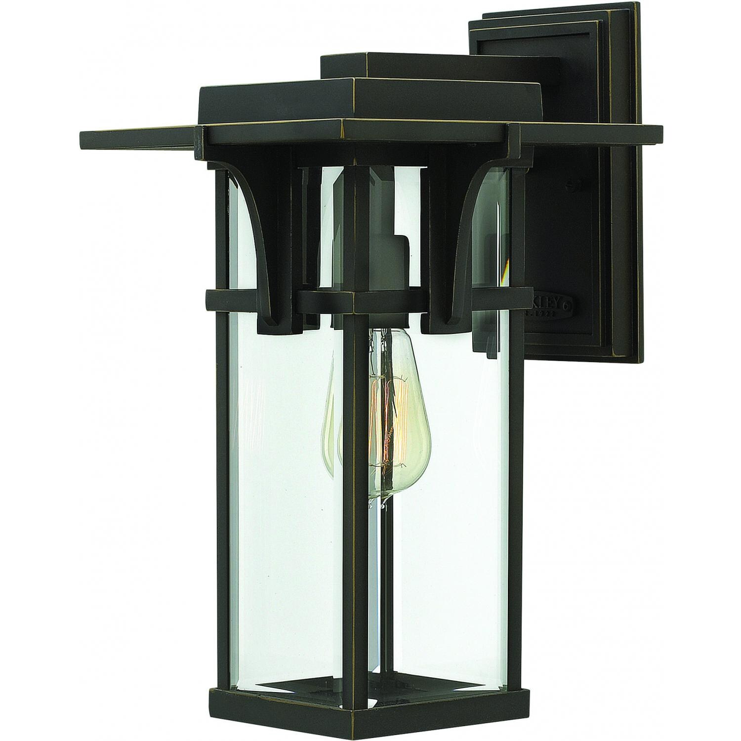 Hinkley Lighting Manhattan 2324OZ 100W One Light Outdoor Wall Lantern - Oil Rubbed Bronze thumbnail
