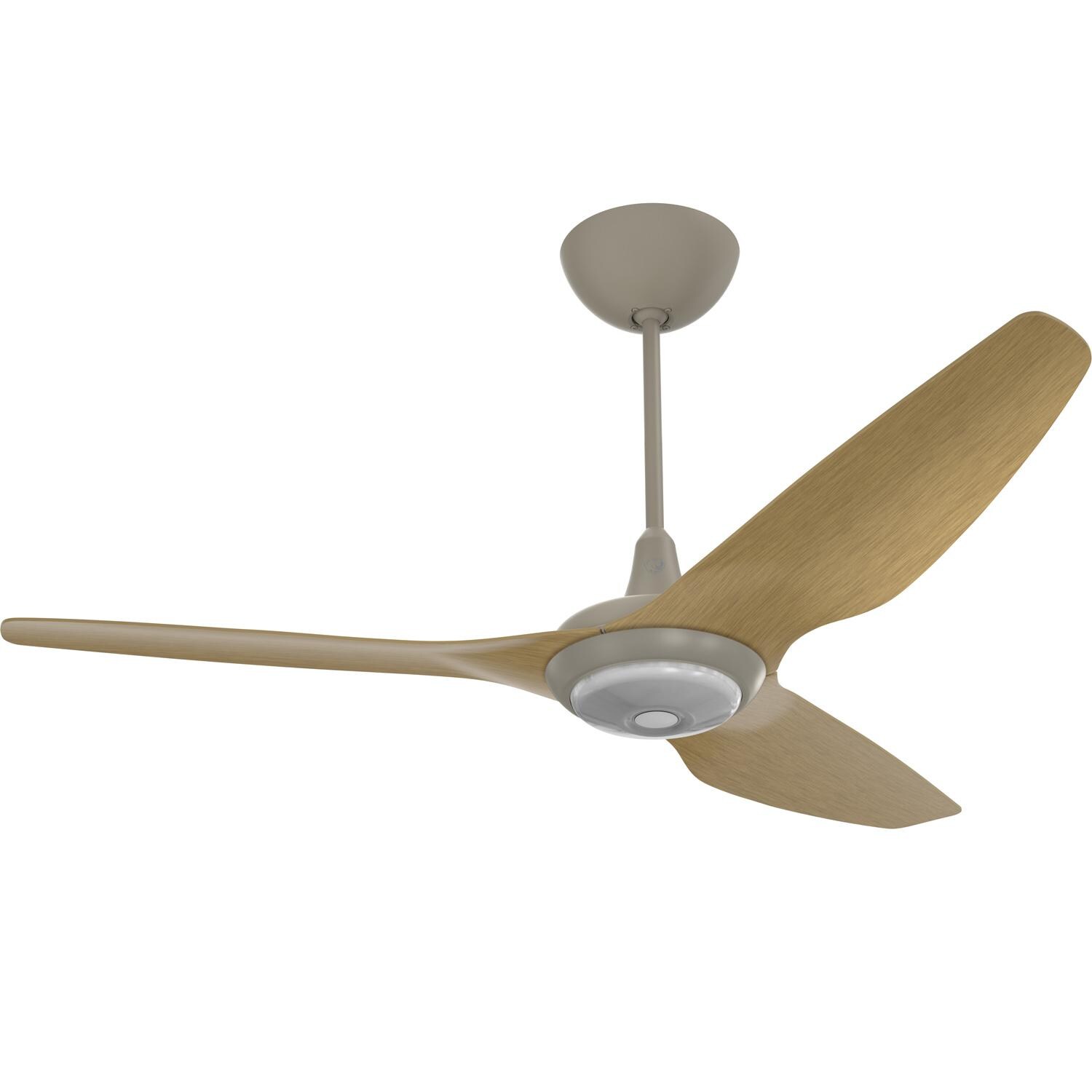 Big Ass Fans MK-HK4-052506A470F504G10I12S2 60-Inch Haiku Ceiling Fan Damp Universal Mount W/12-Inch Downrod & Downlight Satin Nickel/Caramel thumbnail