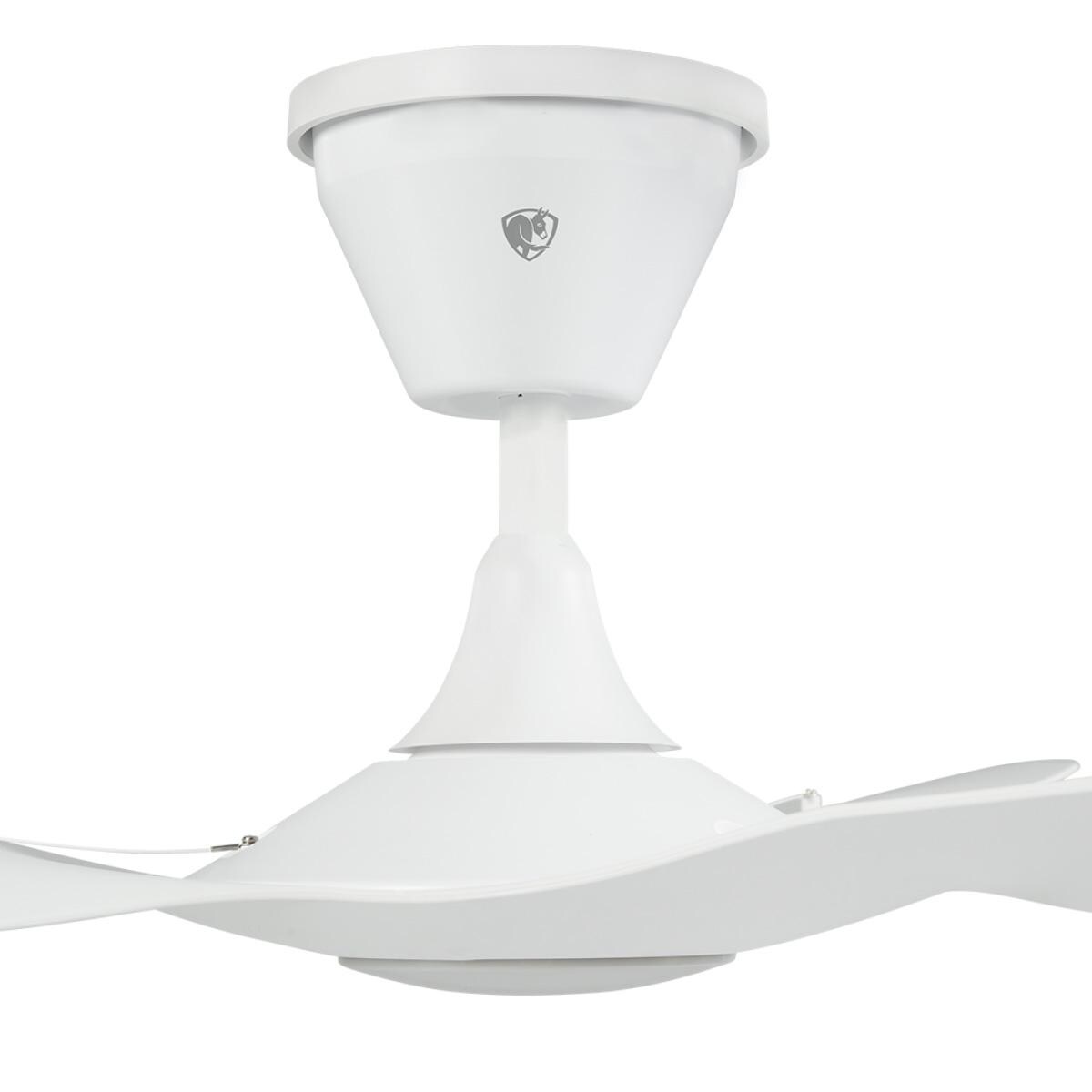 Big Ass Fans MK-HKC1-052506A824F824I10S2 60 Inch Haiku Coastal Ceiling Fan in White w/ Universal Mount and 10 Inch Extension Tube - Detail thumbnail