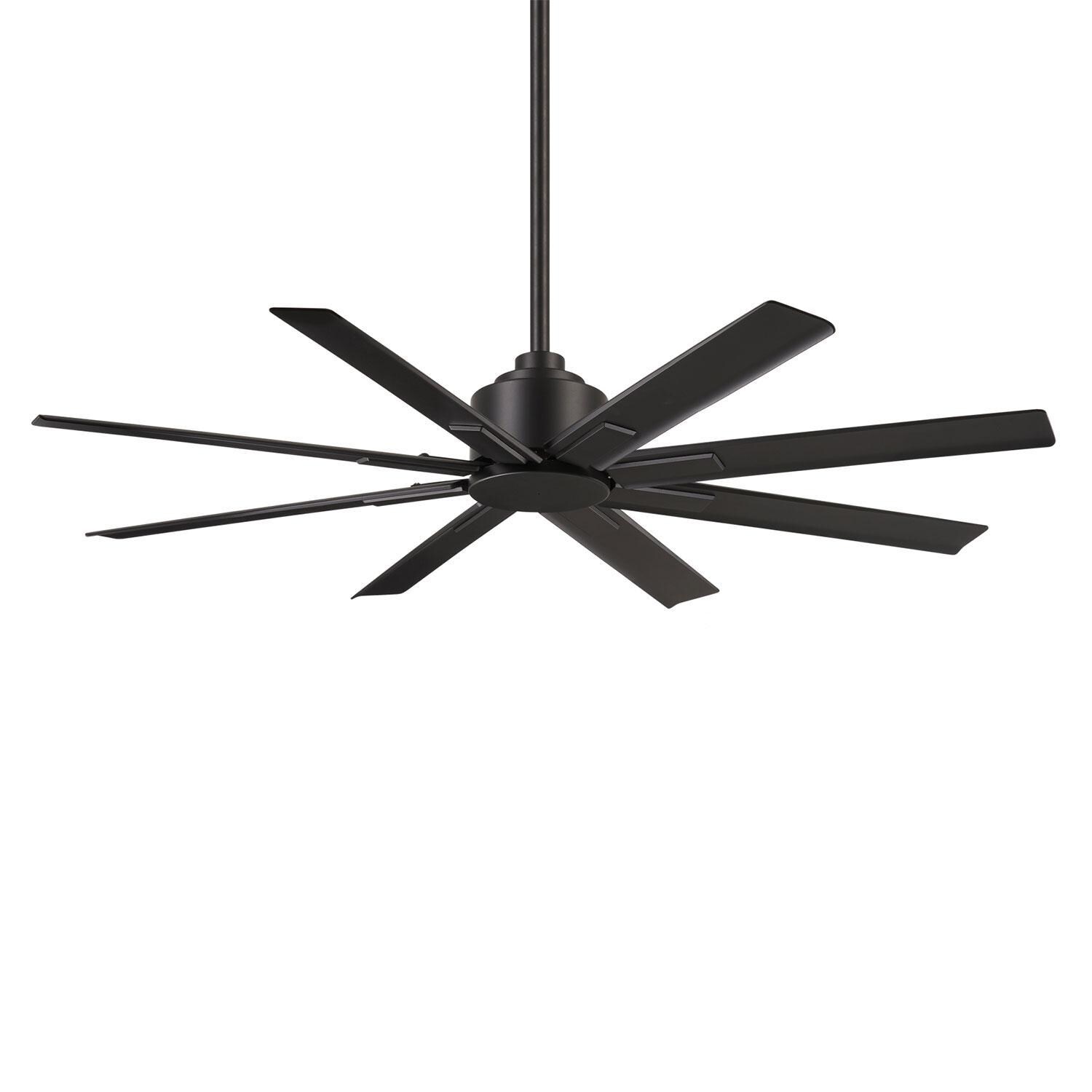 Minka-Aire XTREME H20 52-Inch 8 Blade Outdoor Fan in Coal with Remote Control - F896-52-CL