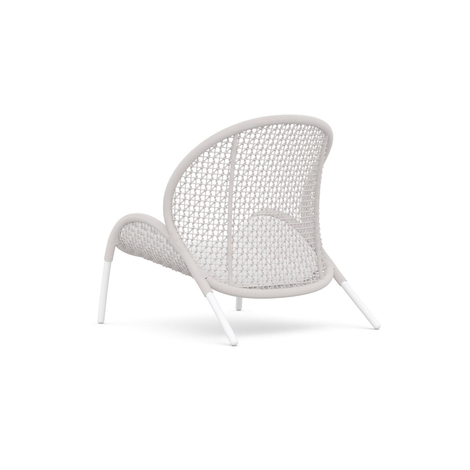 Azzurro Living DUN-R03S1-CU Dune Woven Rope Club Chair in Sand/Cloud - Back - White Background thumbnail