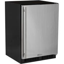 Marvel 24-Inch Right Hinge Compact Refrigerator / Freezer - Stainless Steel - ML24RFS3RS image