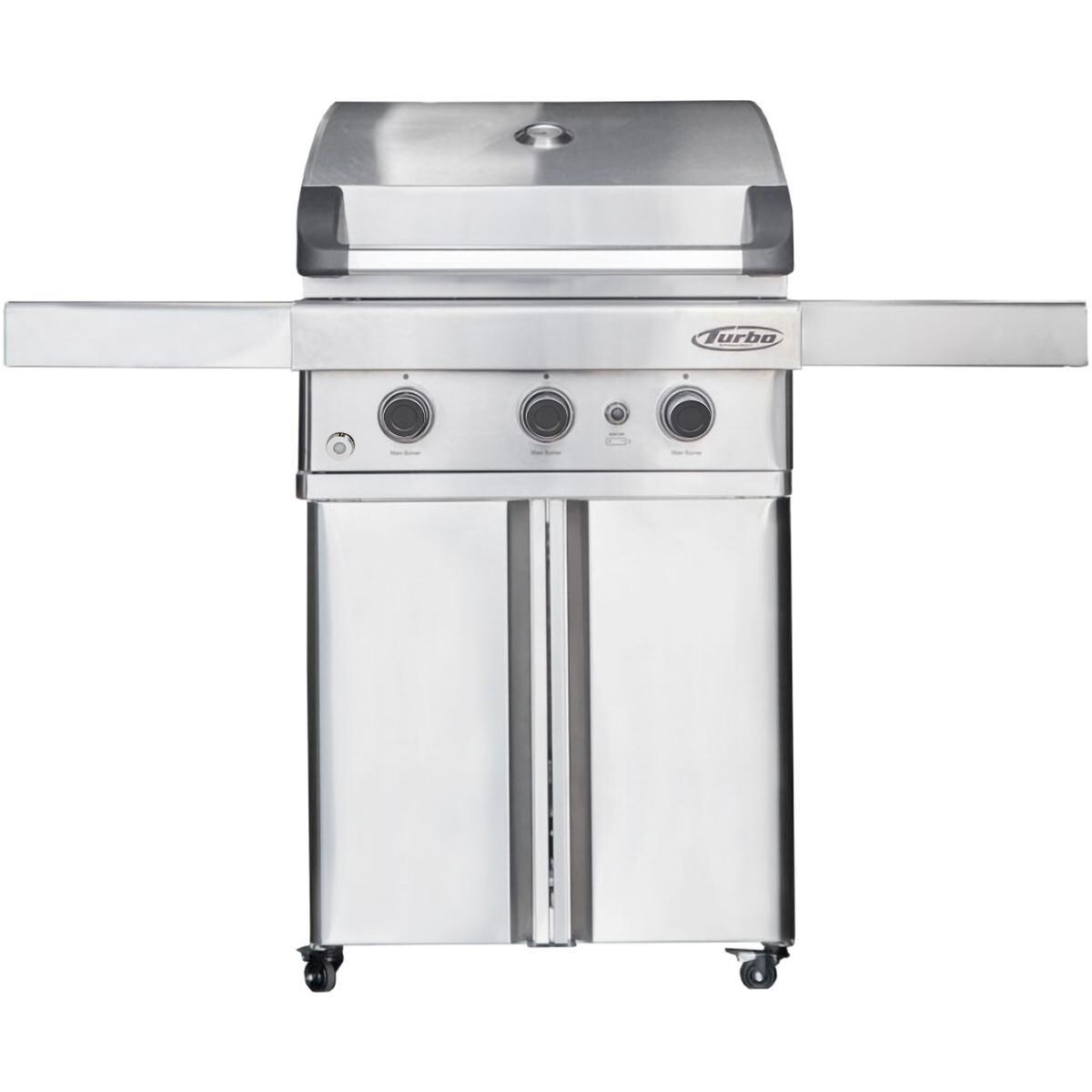 Turbo BTH2621BLP 26-Inch 3-Burner Propane Gas Grill thumbnail