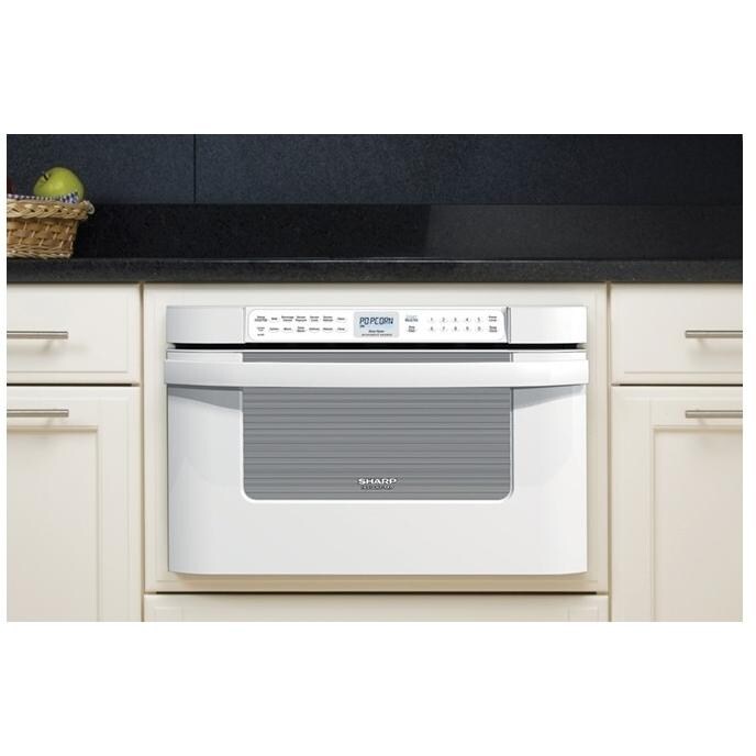 Sharp Insight Kb6524pw 1 2 Cu Ft 24 Inch Microwave Drawer