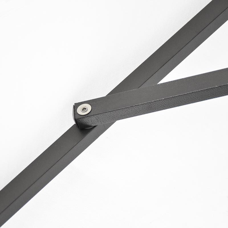 California Umbrella 9 Ft Octagonal Aluminum Collar Tilt Patio Umbrella W/ Crank Lift & Aluminum Ribs - Rib Detail