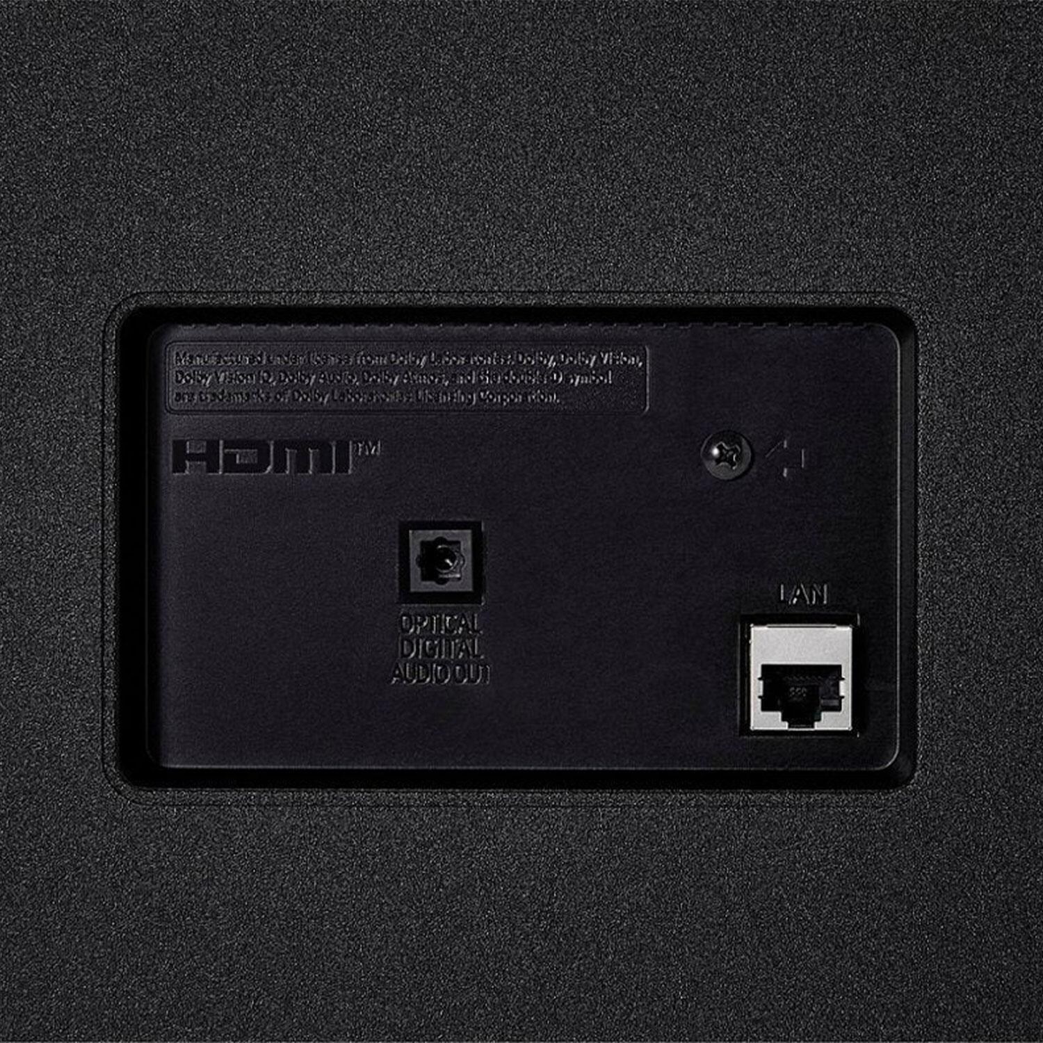 Titan MS-Q80C-055 Q80C Series 55 Inch Full Sun QLED 4K Smart Outdoor TV - Cable Ports - Detail thumbnail