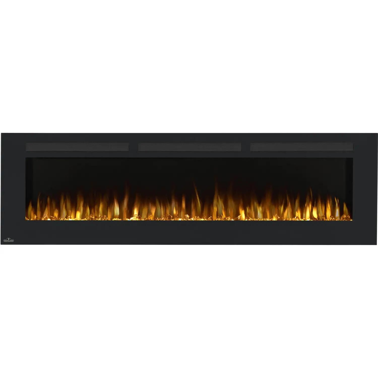 Napoleon NEFL72FH 72-Inch Allure Linear Wall Mount Electric Fireplace - Orange Flames thumbnail