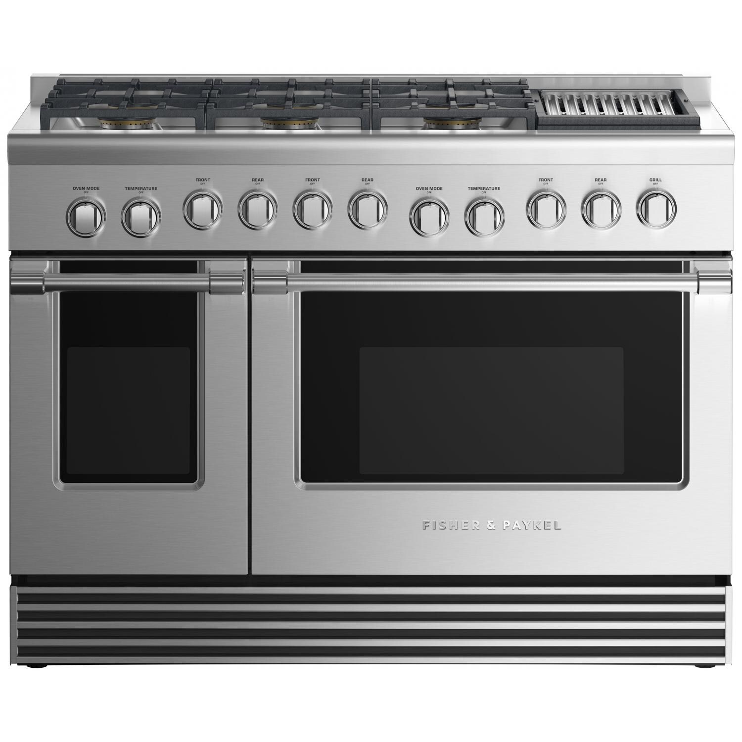 Fisher Paykel Professional (Formerly DCS) 48-Inch 6-Burner Natural Gas Range With Grill - RGV2-486GLN N