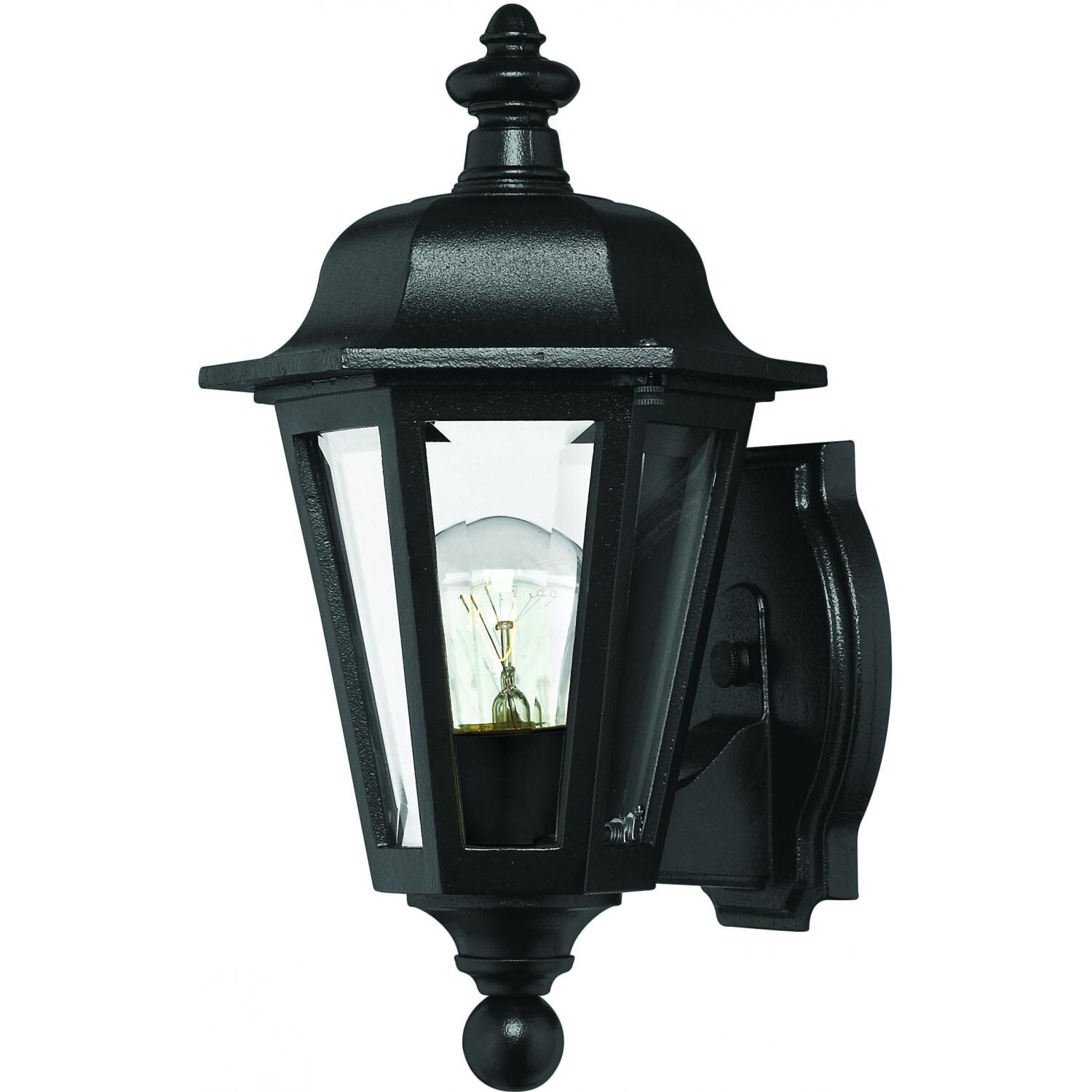 Hinkley Lighting Manor House 1819BK 60W One Light Outdoor Wall Lantern - Black thumbnail