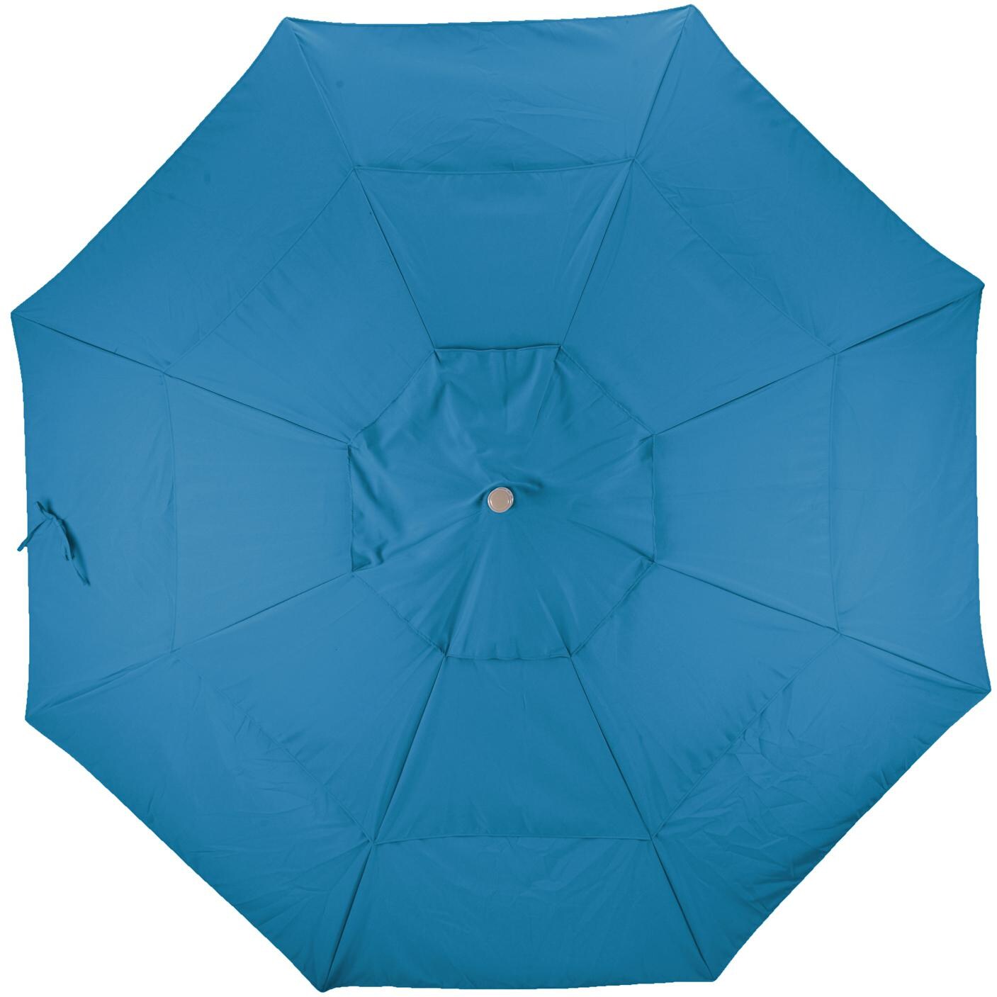 California Umbrella Polyester Fabric In Pacific Blue