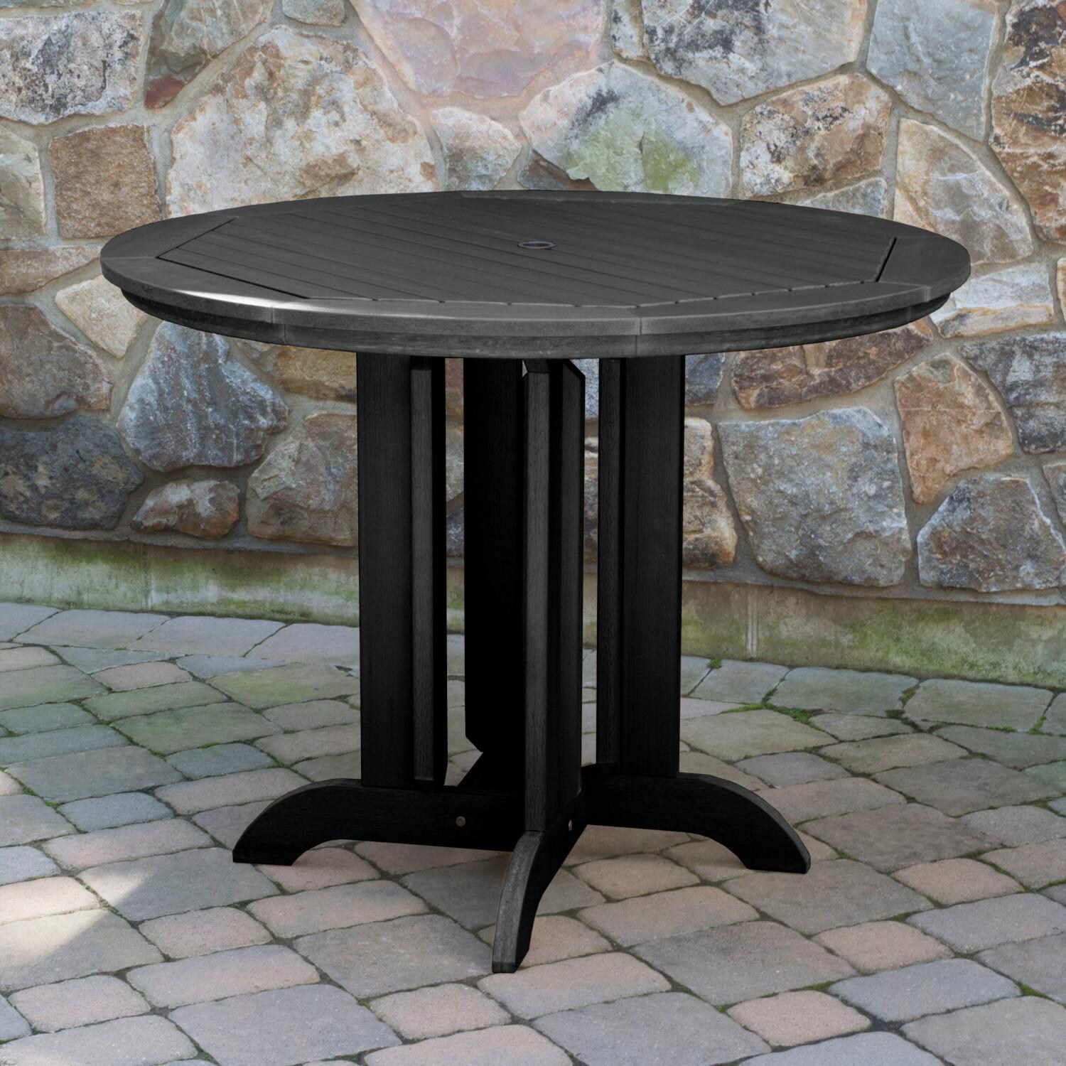Lakeview Elm Pointe 5 Piece Round Counter Height Dining Set - Black - Table - Lifestyle thumbnail