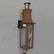 Regency GL30 Governor Propane Gas Light With Open Flame Burner And Manual Ignition On Wall Scroll Mount image