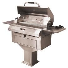 Electri-Chef 4400 Series 32-Inch Pedestal Base Electric Grill W/ Single Temp. Control - 4400-EC-448-PB-S-32 image