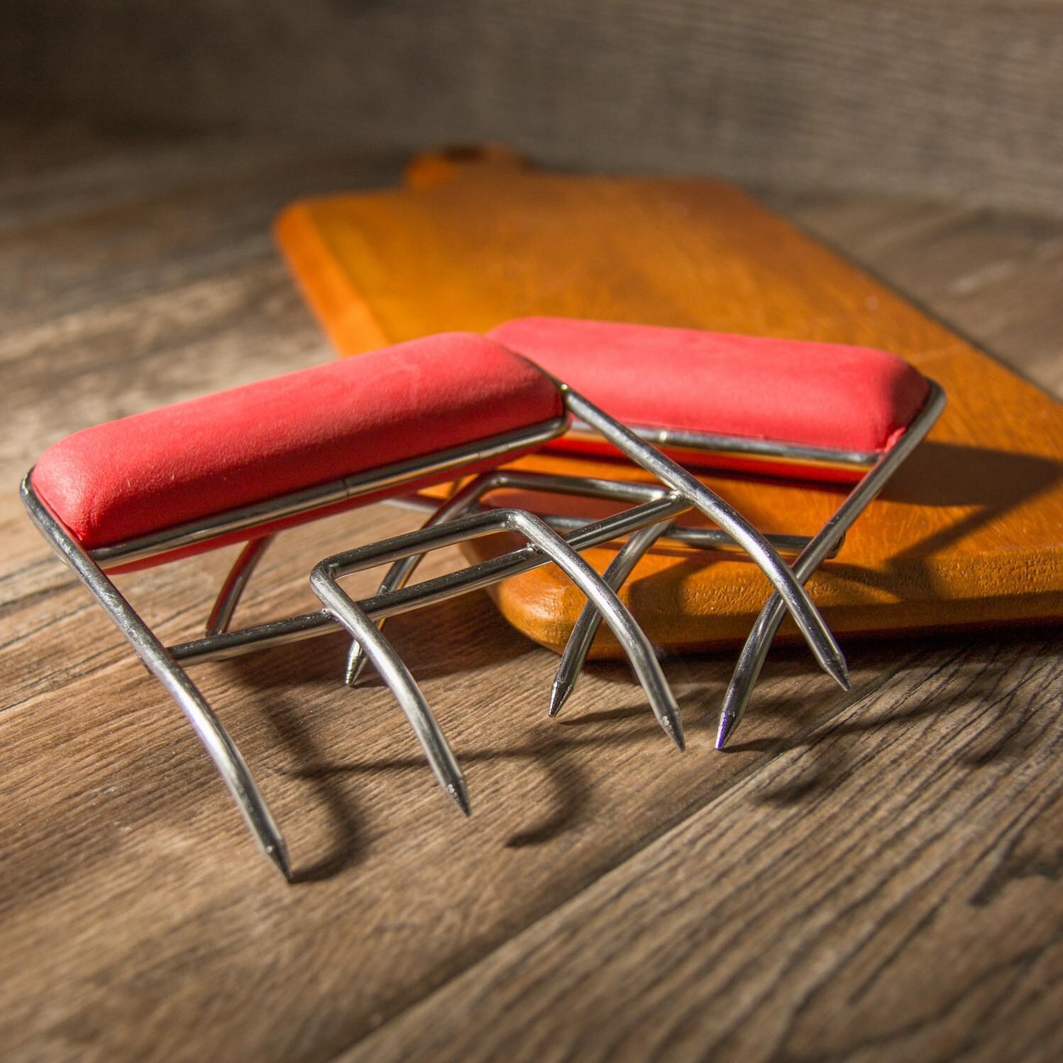 Charcoal Companion Color Time Stainless Steel Meat Claws - Alternate View thumbnail