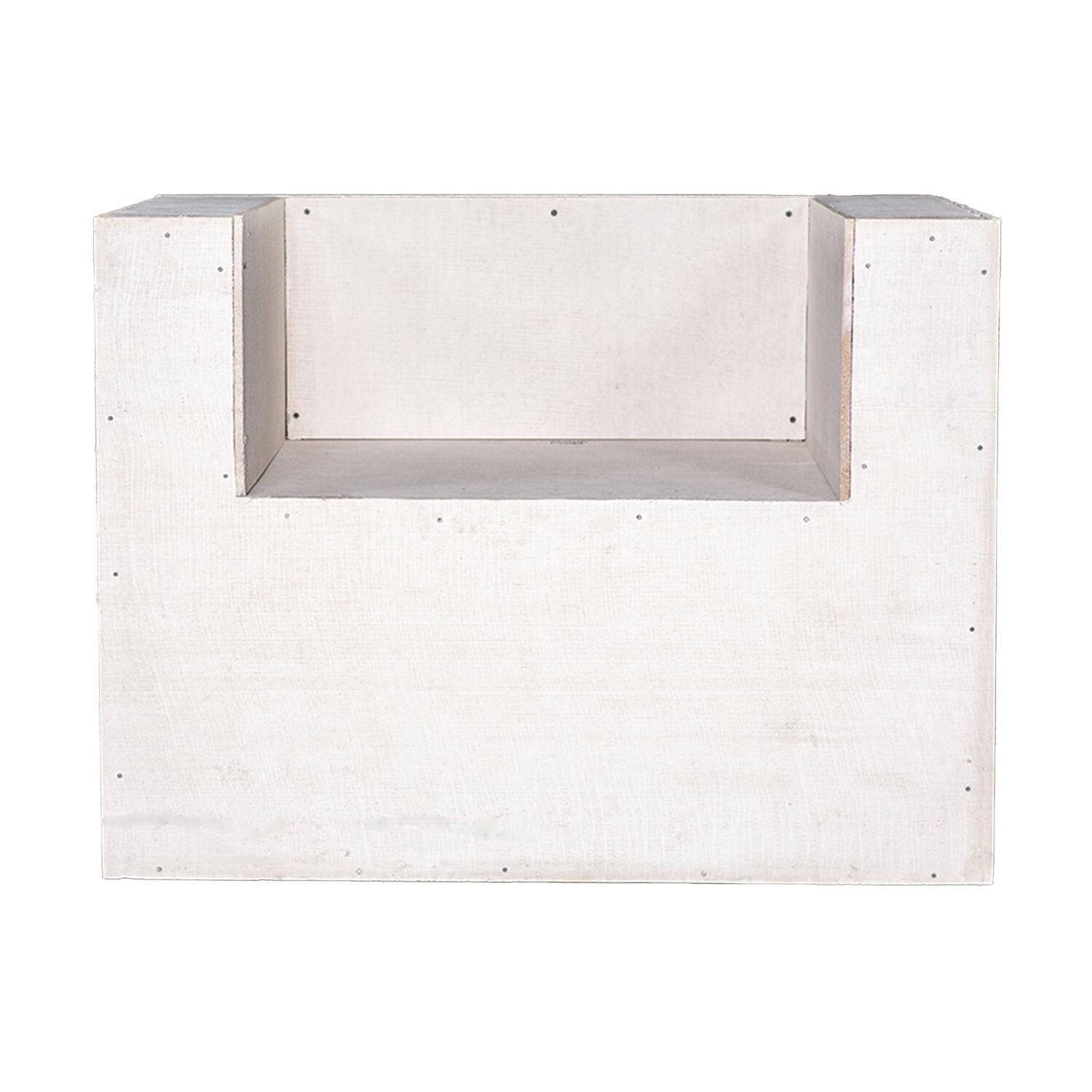 Universal RTF48-29-PB/KC-ADA 48-Inch Outdoor Kitchen Cabinet for Kamado or Power Burner ADA - Display - White Background thumbnail