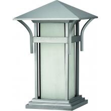 Hinkley Lighting Harbor One Light 17-Inch LED Outdoor Pier Mount - Titanium - 2576TT-LED