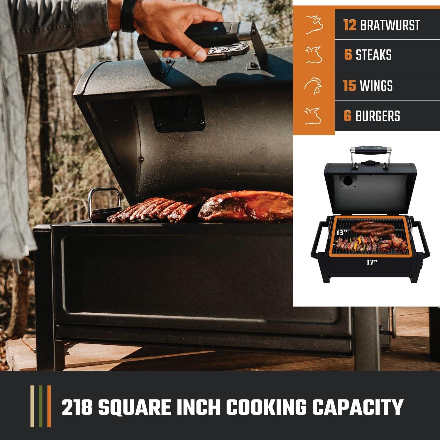 Oklahoma Joe's Rambler Portable Grill - 19402088 : BBQGuys
