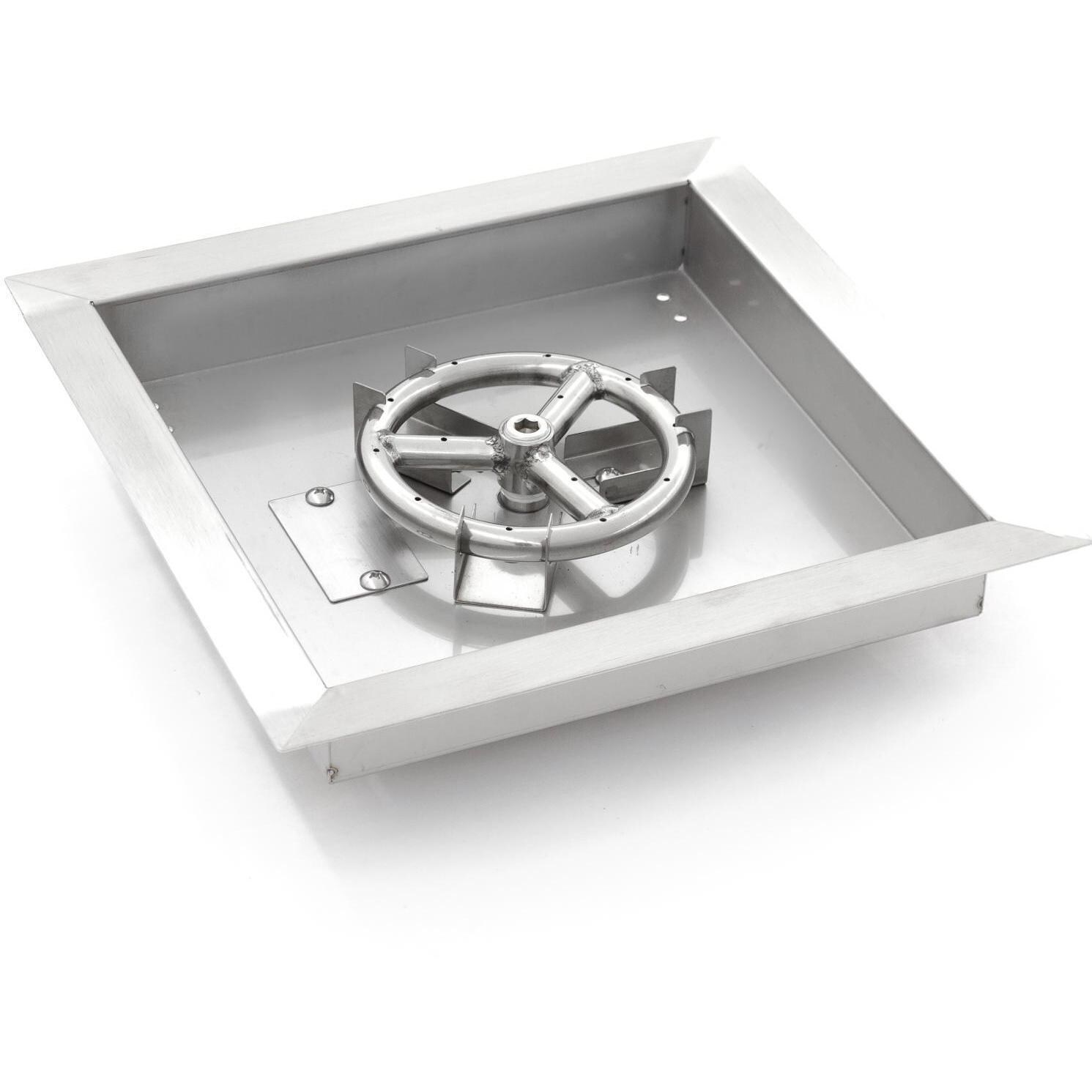 Lakeview Outdoor Designs 12 Inch Square Drop In Pan With 6 Inch