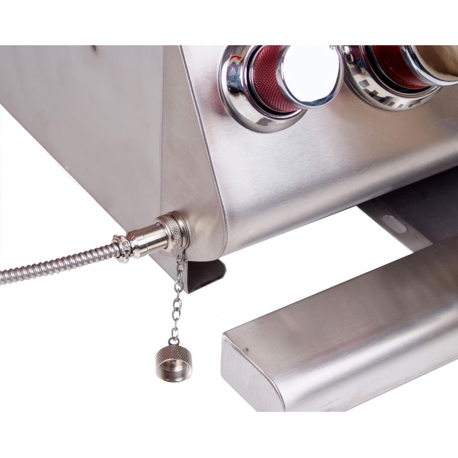 Cal Flame Gas Grills 40 Inch 5 Burner Convection Gas Grill - Details of Rotisserie Plug thumbnail