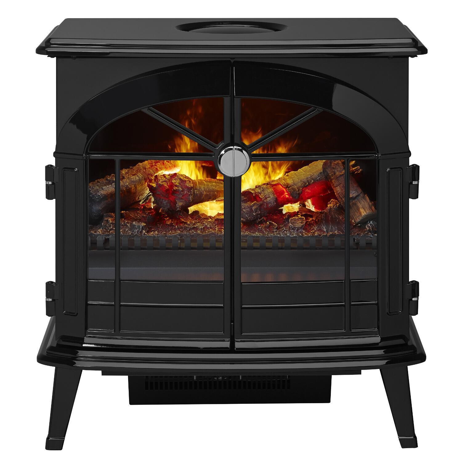 Dimplex - OS2527GB - Opti-Myst Stockbridge 25-Inch Electric Stove w/ Acrylic Ember Bed - Front View thumbnail
