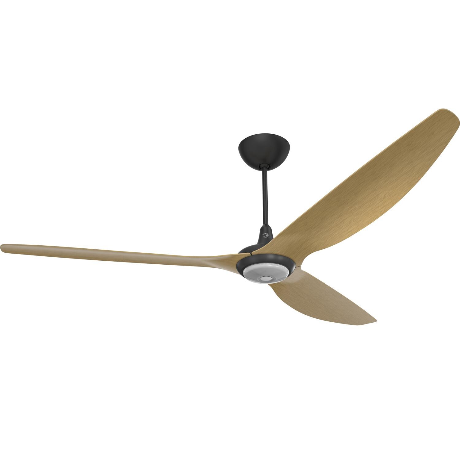 Big Ass Fans MK-HK4-071906A258F504G10I12S2 84-Inch Haiku Ceiling Fan Damp Universal Mount W/12-Inch Downrod & Downlight Black/Caramel thumbnail