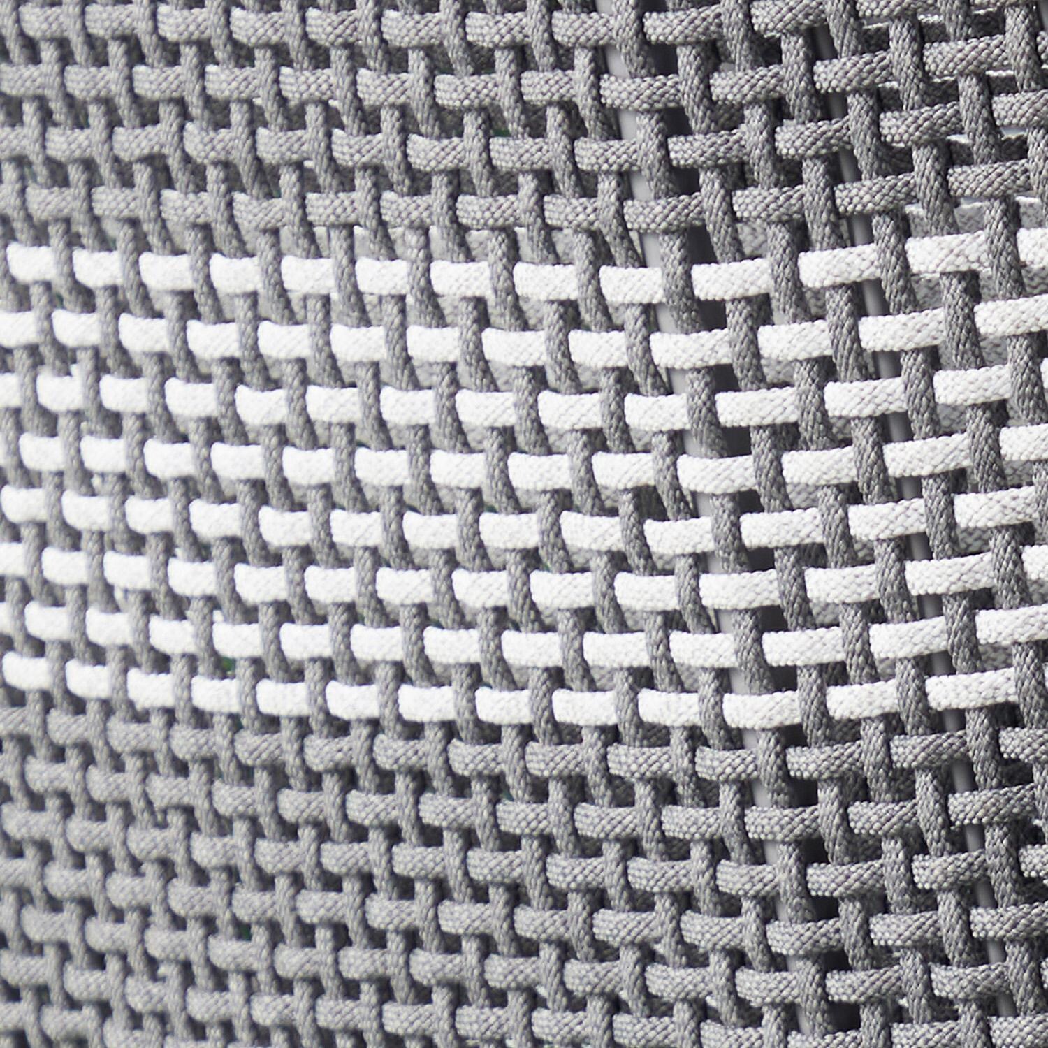 Cocoa Way Woven Rope Dining Chair in Dove - Set of 2 - By Lakeview - Rope Detail thumbnail