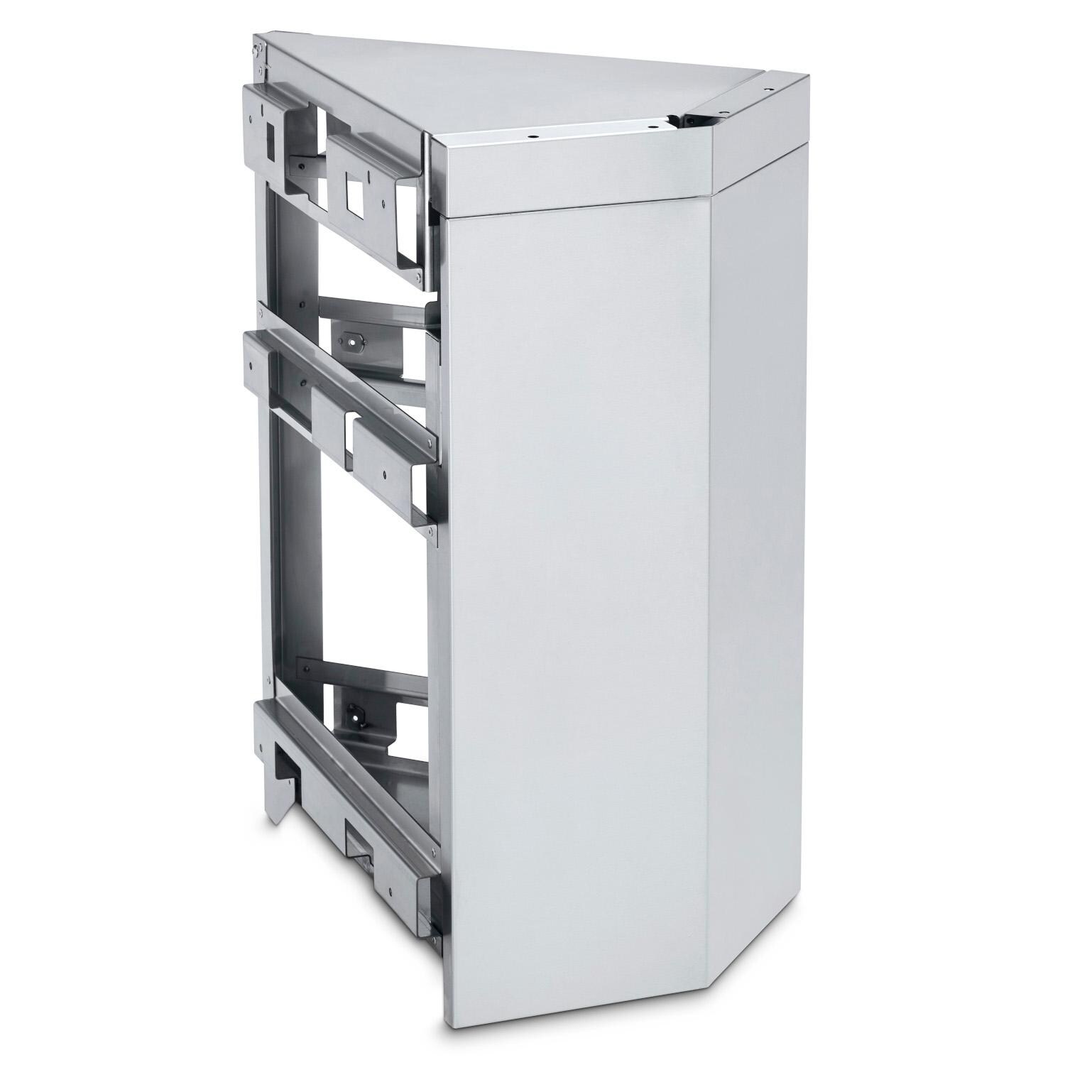 Crown Verity Infinite Series 21-Inch Stainless Steel 45 Degree Corner Cabinet - ICC45