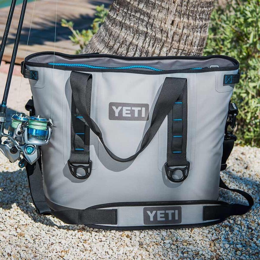 YETI Hopper 30 Soft Sided Bag Cooler Fog Gray Tahoe Blue YHOP30G yeti-hopper-30-soft-sided-bag-cooler-fog-gray-tahoe-blue-yhop30g