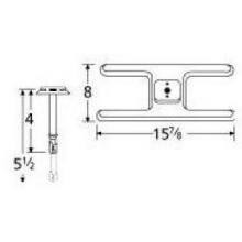 Stainless Steel H Single Burner 10101-70201 image