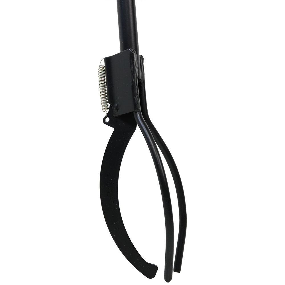 Ultimate Patio 36-Inch Spring-Loaded Firewood Log Grabber Claw - Prong Detail thumbnail