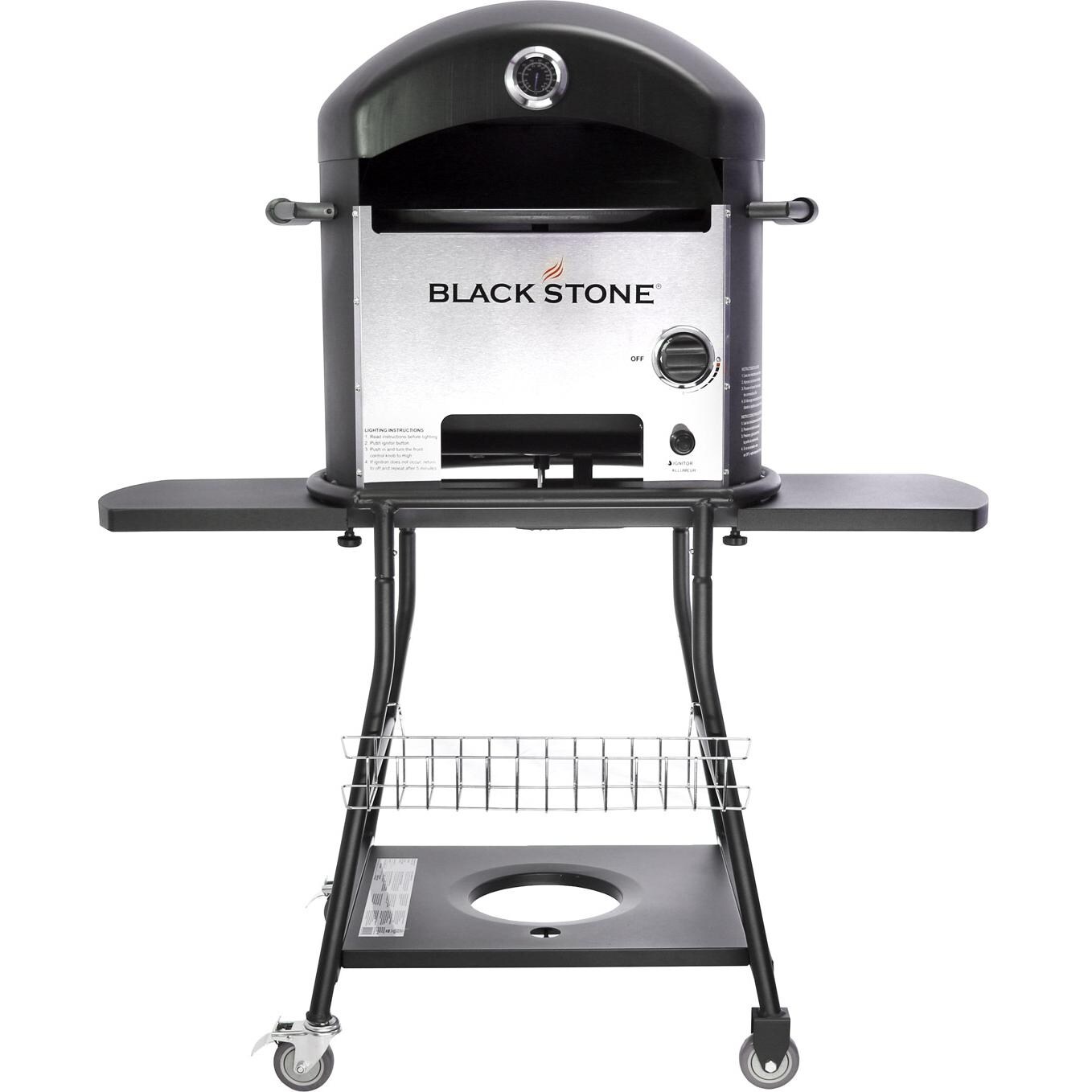 Blackstone Propane Gas Outdoor Pizza Oven On Cart thumbnail