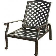 Darlee Nassau Cast Aluminum Patio Reclining Club Chair image